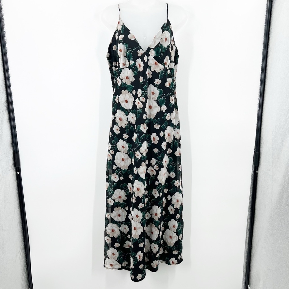 Abercrombie & Fitch Floral Midi Dress